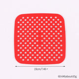 Tapis perforé réutilisable pour airfryer – Format carré